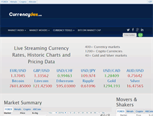 Tablet Screenshot of currencydex.com